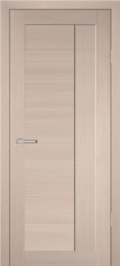 Межкомнатная царговая дверь Profilo Porte PS17 Капучино мелинга остекленная — фото 1